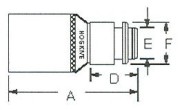 Male READY-LOK  Connector (For Deep Mining Markets) - U Series