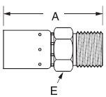 Air Brake Connection - Tube  -  E Series