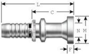 Caterpillar Style O-Ring Flange - GS Series