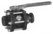 Polypropylene Ball Valve - Full Port M x M Adapter