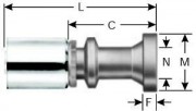 Code 62 O-Ring Flange - Heavy - GH Series