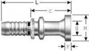 Code 61 O-Ring Flange - (Komatsu, Linkbelt, etc.) - GS Series