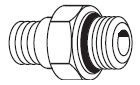 Male O-Ring Boss x Male Pipe Thread