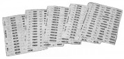 Self Adhesive Label Sets for Cabinets and Stock Bin