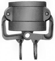 Dust Cap with Locking Cam Arms