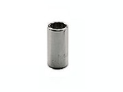 Socket - 1/4" Drive - 12 Pt. Standard