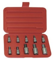 Socket Set - 3/8"  & 1/2" Drive - Hex Bit - 10 Pieces - Set No. WT311