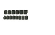 Socket Set - 3/4" Drive -  6 Pt. Standard Impact - 14 Pieces - Set No. WT610