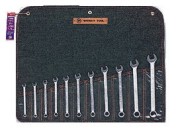 Combination Wrench Set - 12 Pt. Metric  - 11 Pieces - Set No. WT750