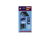 Hex L Key Tool Holder Set - Metric - Short Arm - 9 Pieces - Set No.  WT9E10509