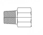 Pipe - Female Pipe Thread x Male Pipe Thread